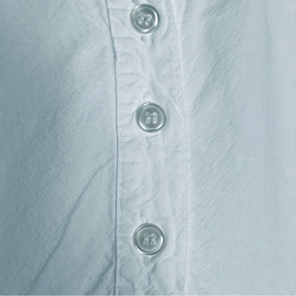 Toque de algodon White embroidered lace sleeveless dress Made in Peru Size 24 - Picture 10 of 15